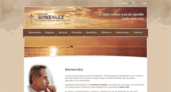 Desktop Screenshot of funeralesgonzalez.com